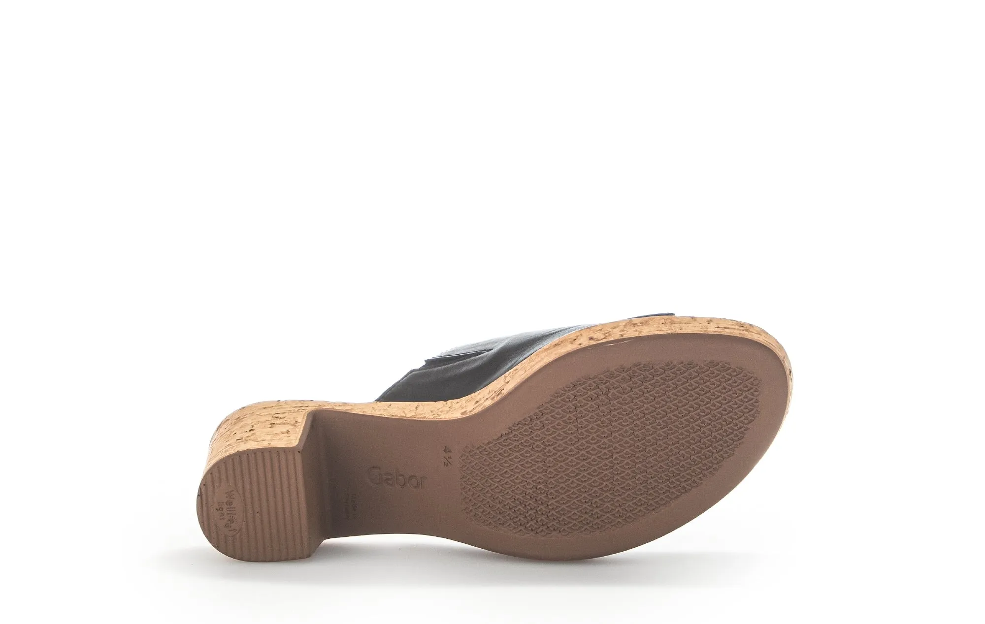 '24.760.27' women's slide sandal - black