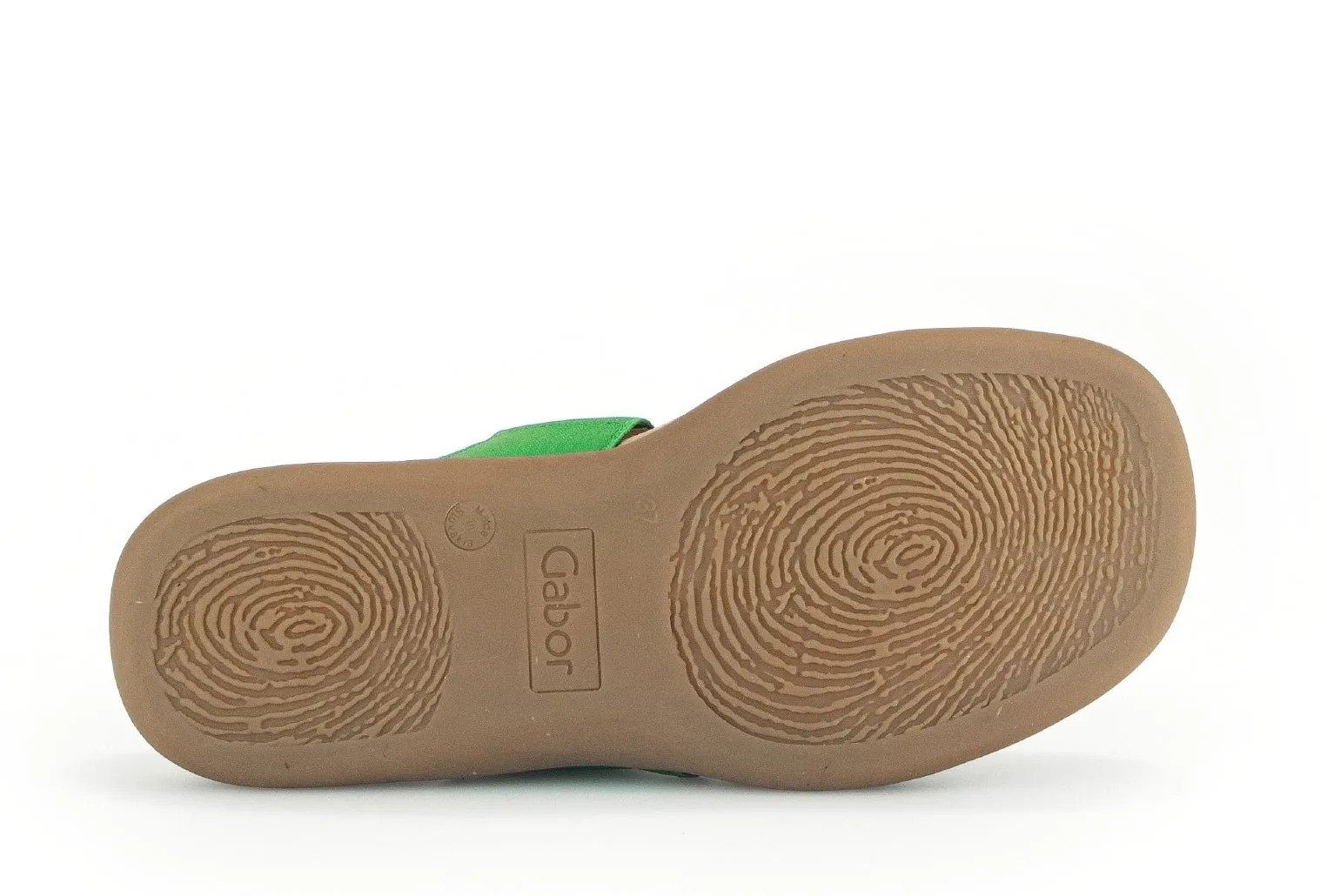 '43.702.89' women's slide sandal - green