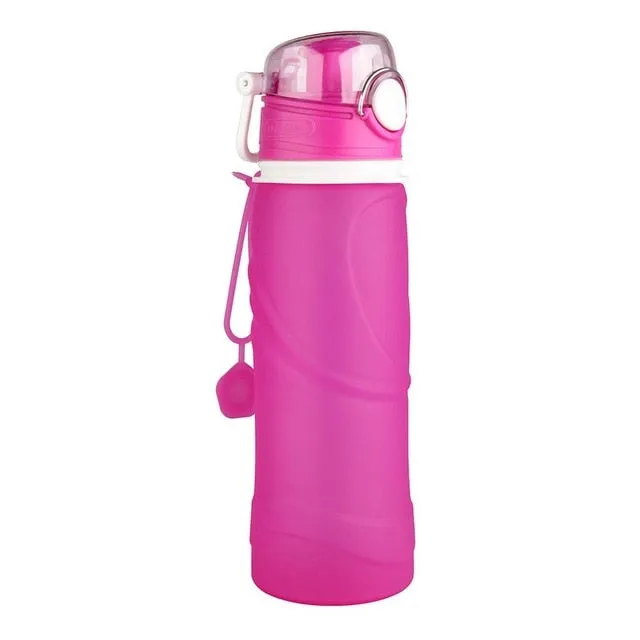 750ML Silicone Folding Water bottle