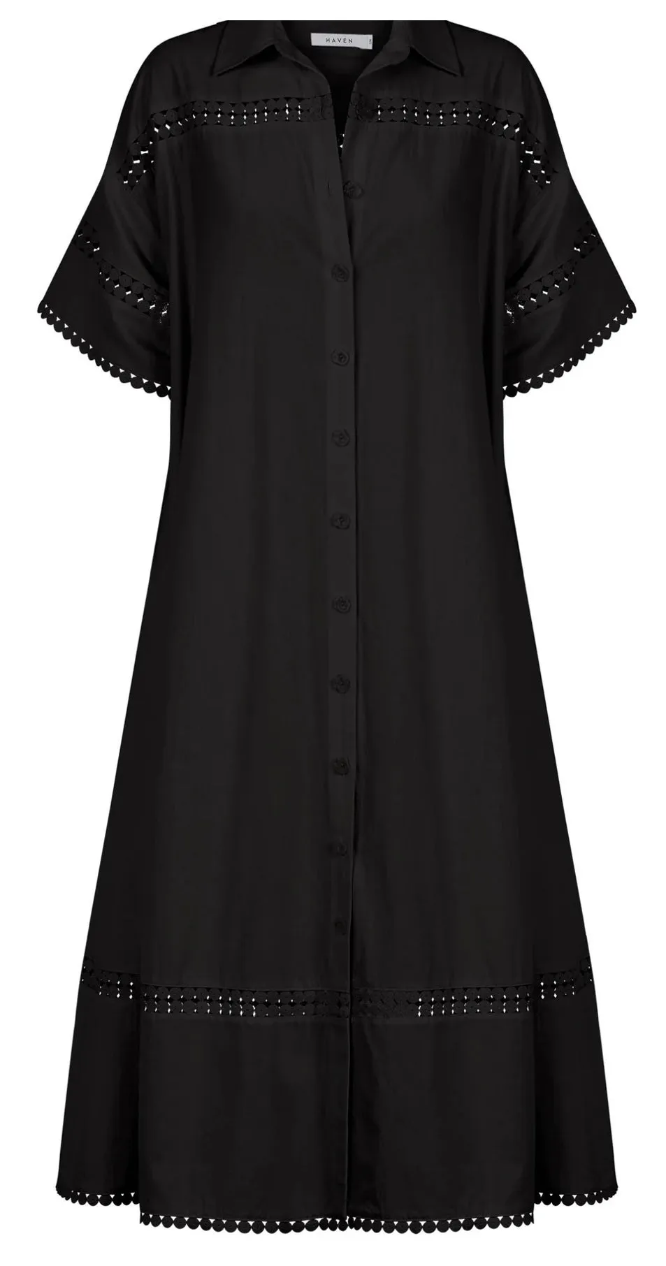 Adelfia Shirt Dress ~ Domino