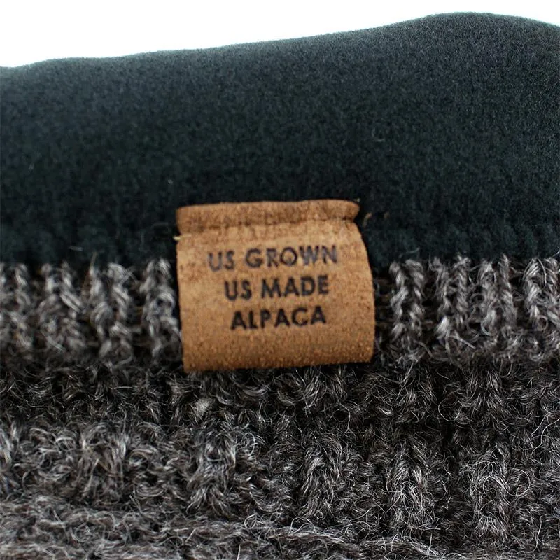 Alpaca Hat - Textured Slouch Beanie