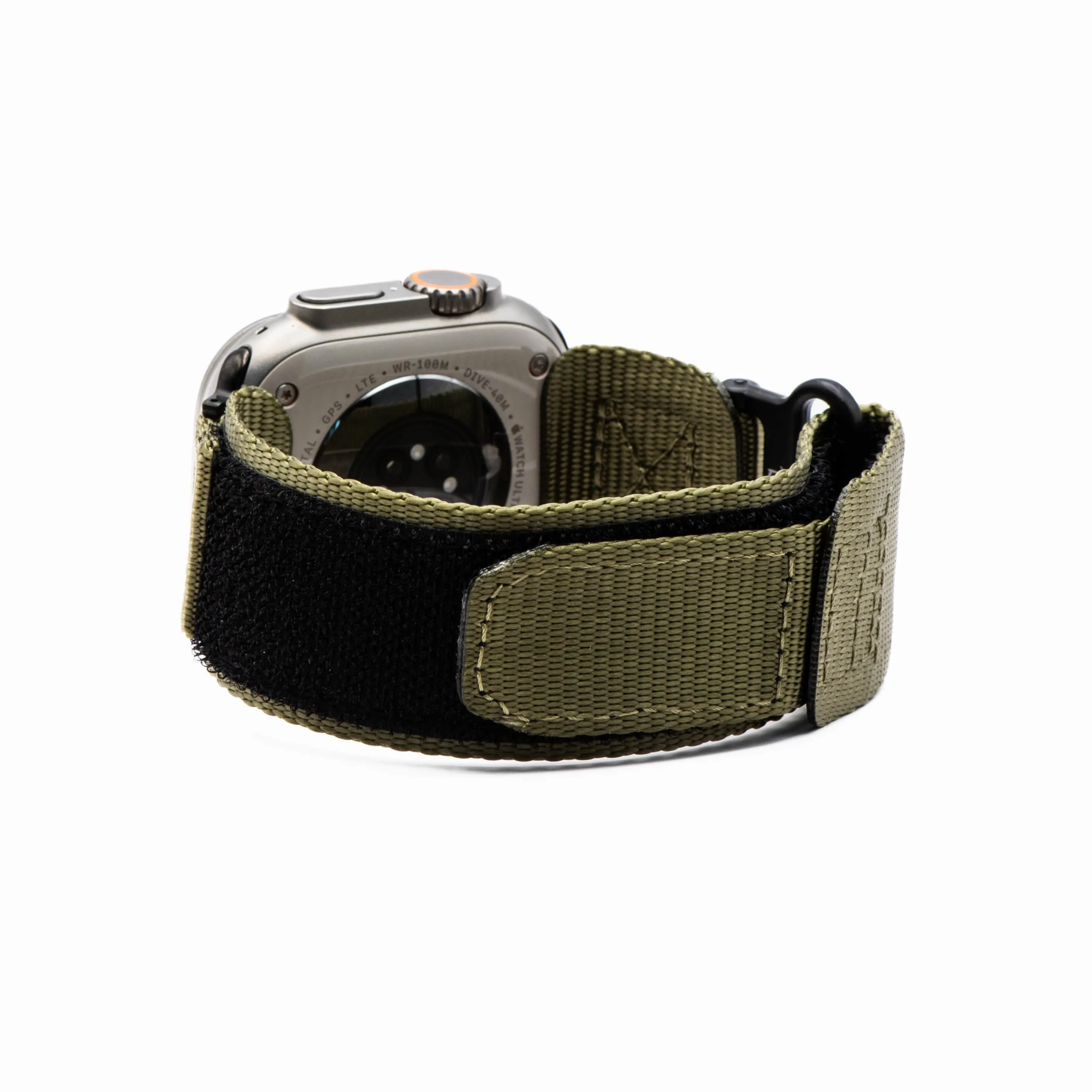 Apple Band - Nylon Velcro - Green