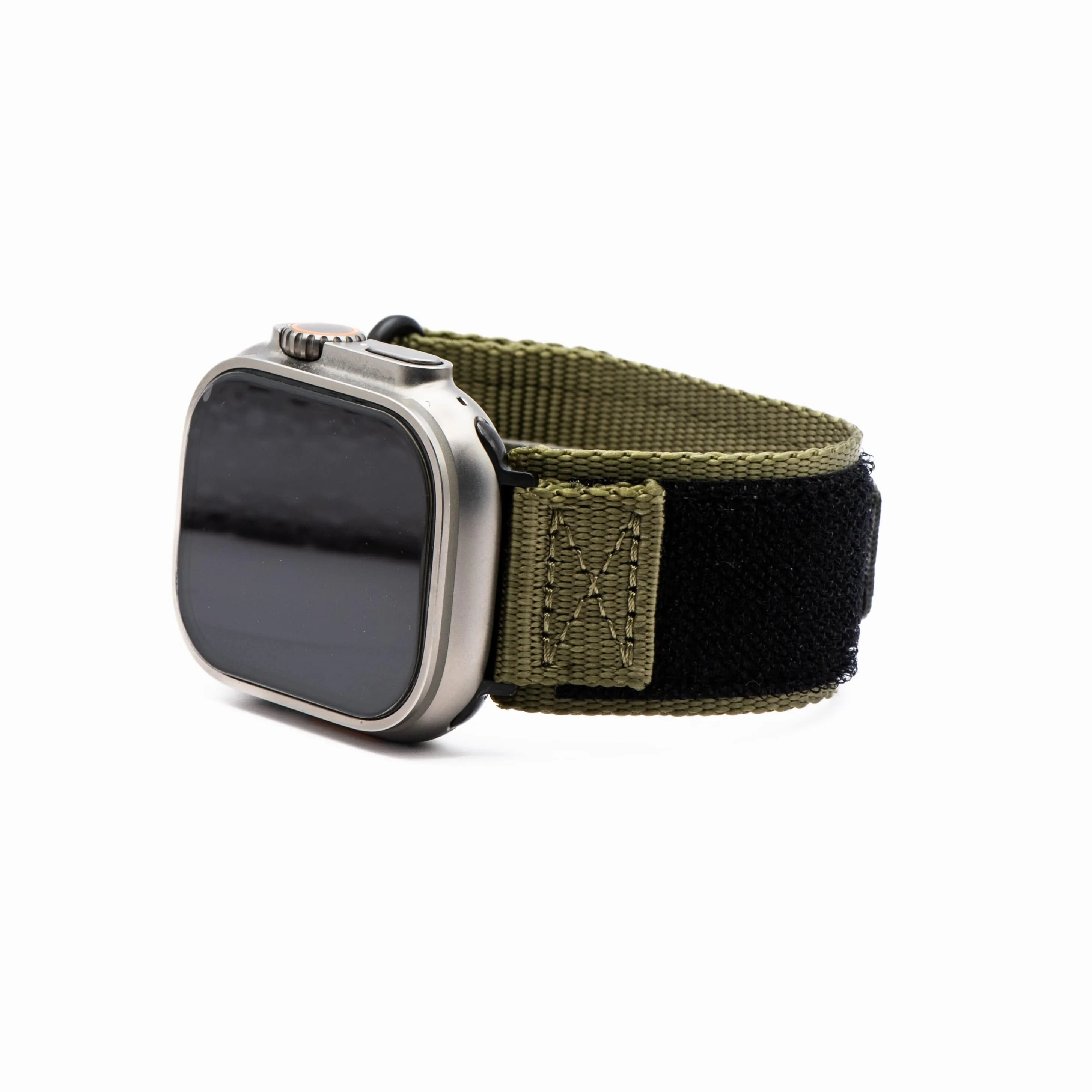 Apple Band - Nylon Velcro - Green