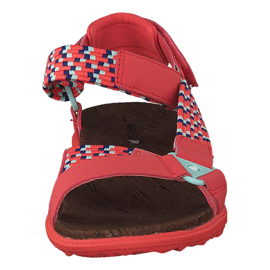 Around Town Sunvue Woven Hot Coral
