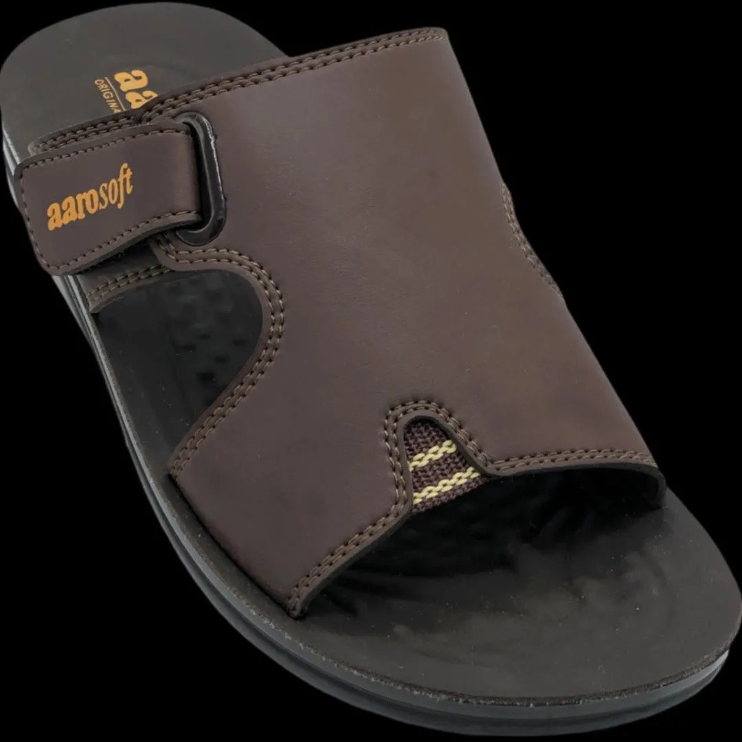 ARSFT Men's PU Soft Slippers - Article 1201