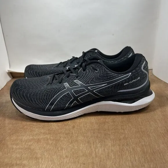 Asics Gel Cumulus 24 Men Size 15 Wide Black 1011B365 Running Shoes Sneakers