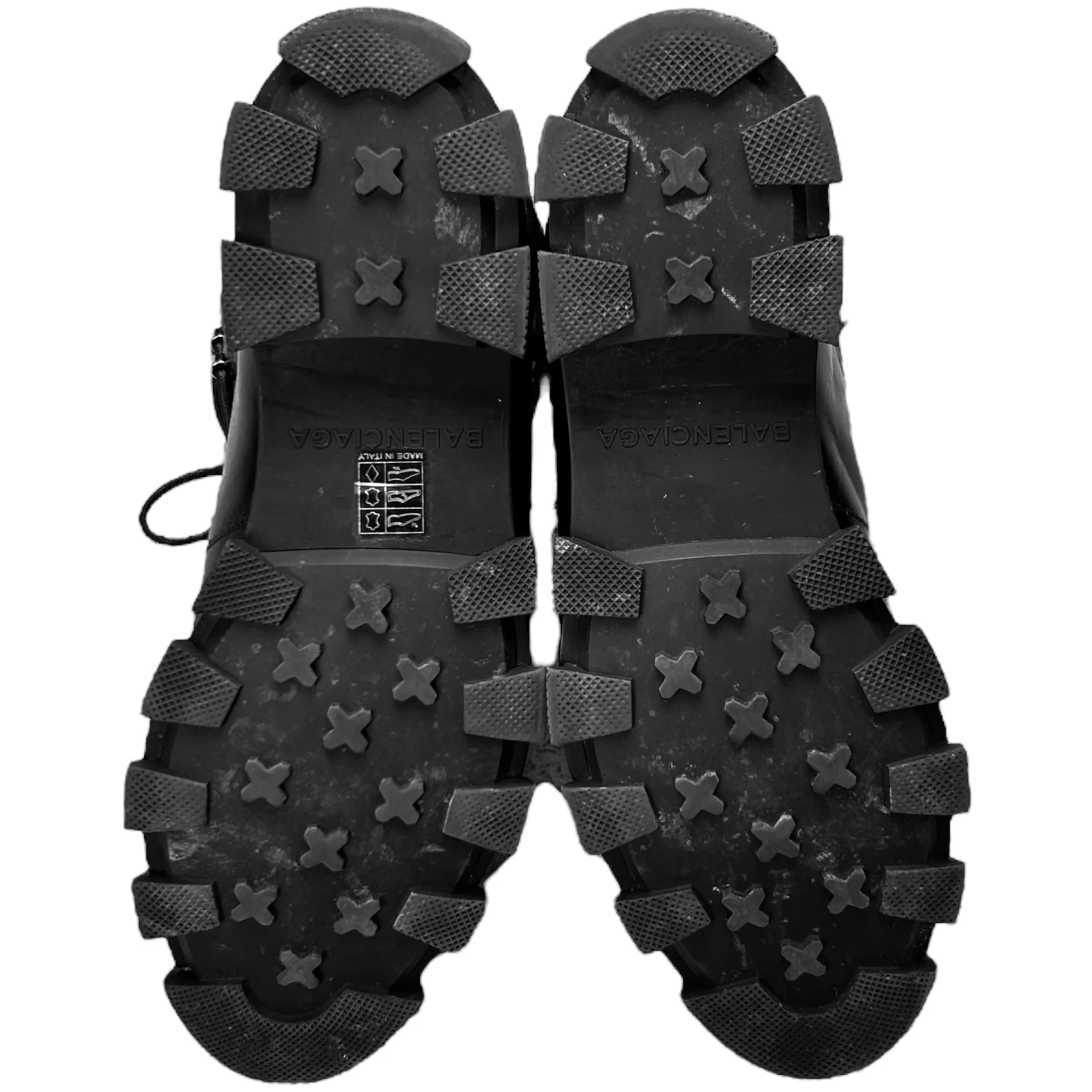Balenciaga Hiking Combat Boots