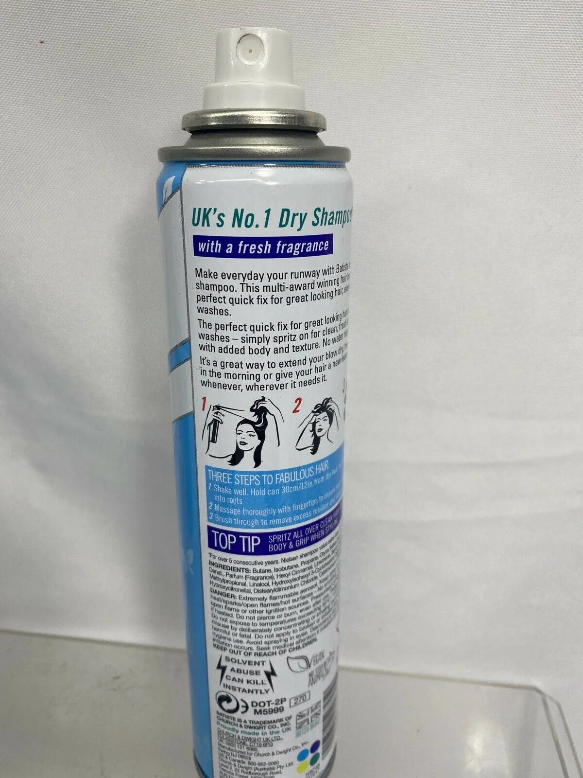 Batiste Dry Shampoo Light And Breezy Fresh 6.73 oz. Dry Shampoo