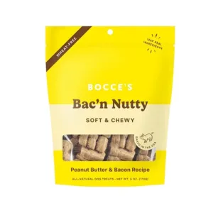 Bocce's Bakery Dog Soft & Chewy Bac' N Nutty 6oz