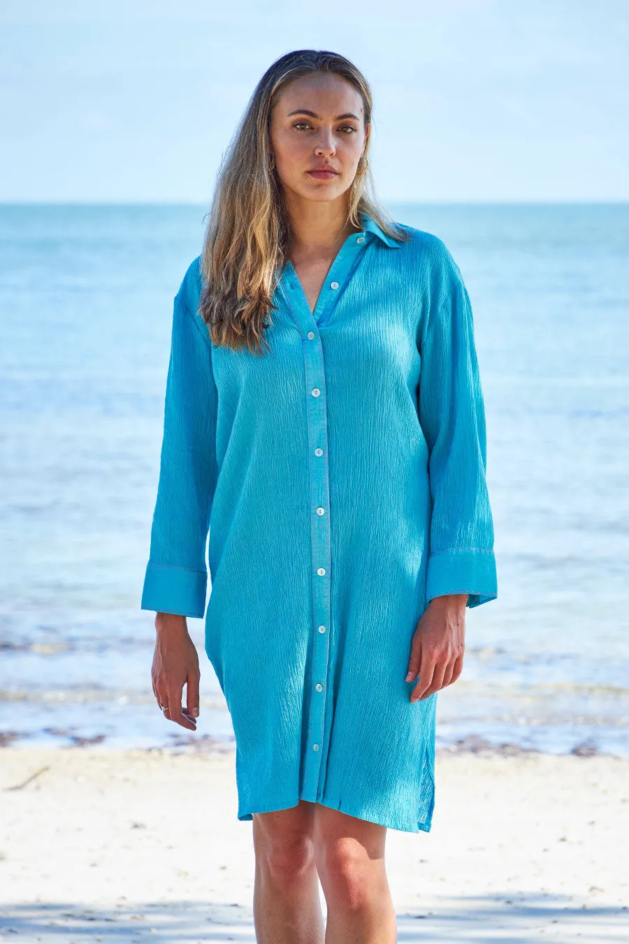 Brando Tunic Aqua