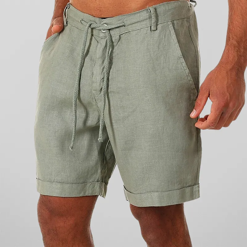 Brandon Blaze Breezy Linen Shorts