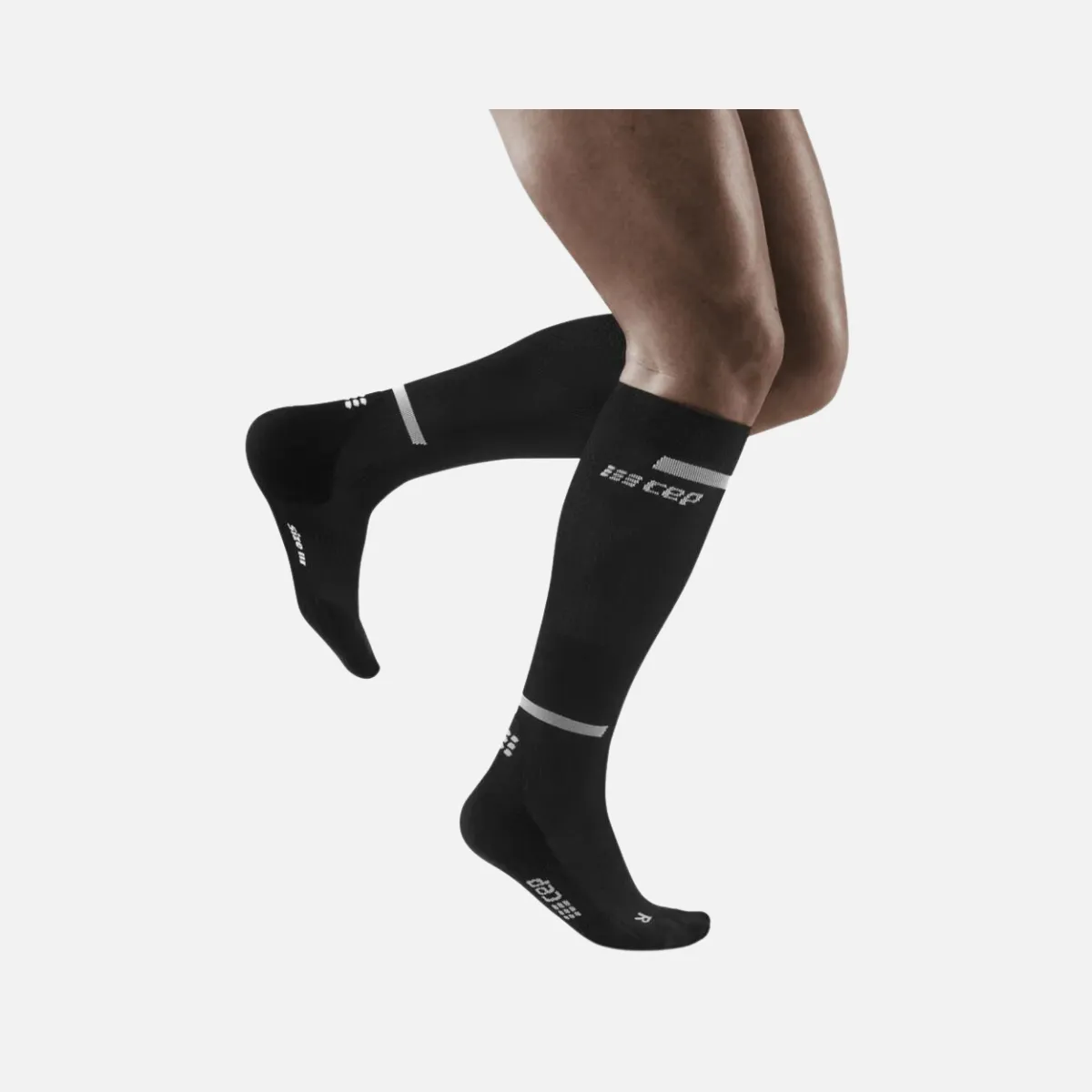 Cep The Run Compression 4.0 Men's Tall Socks -Black