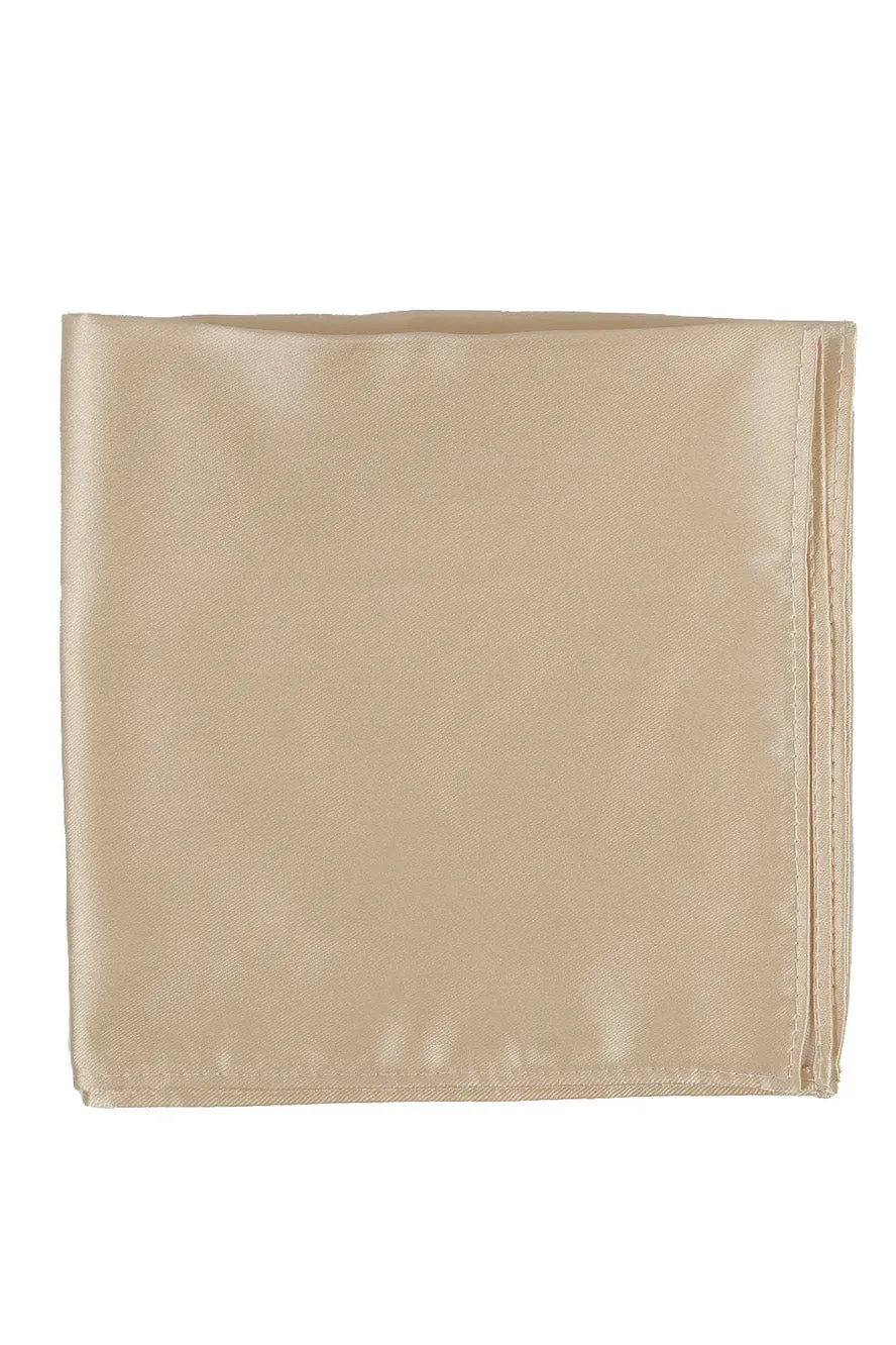 Champagne Eternity Pocket Square