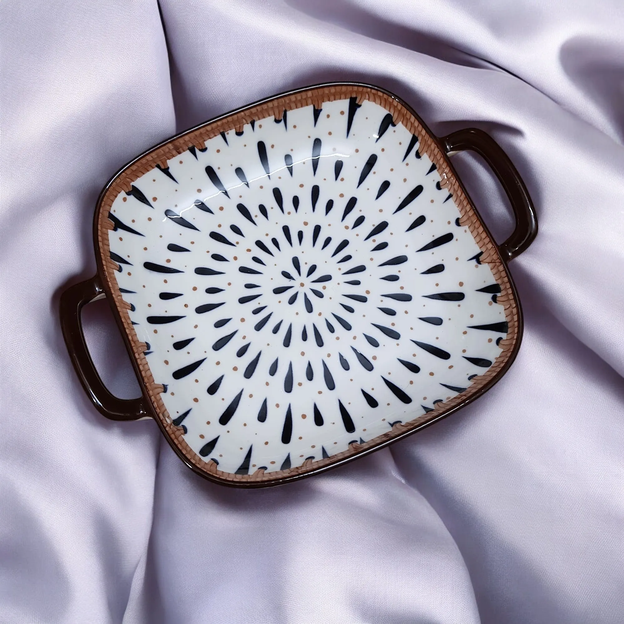 Chic Splatter Series Tray (10 inches)