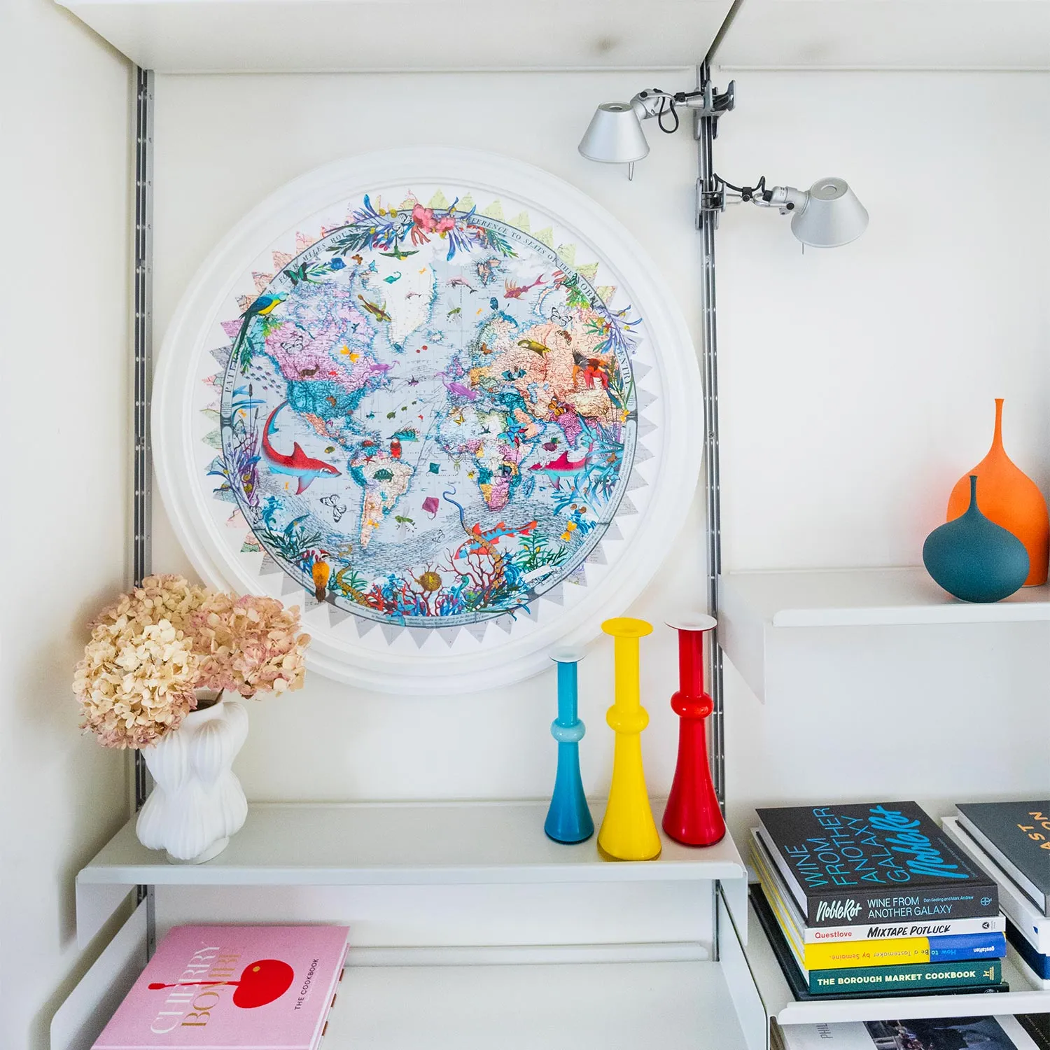 Circular Silfur Sea - Art Print