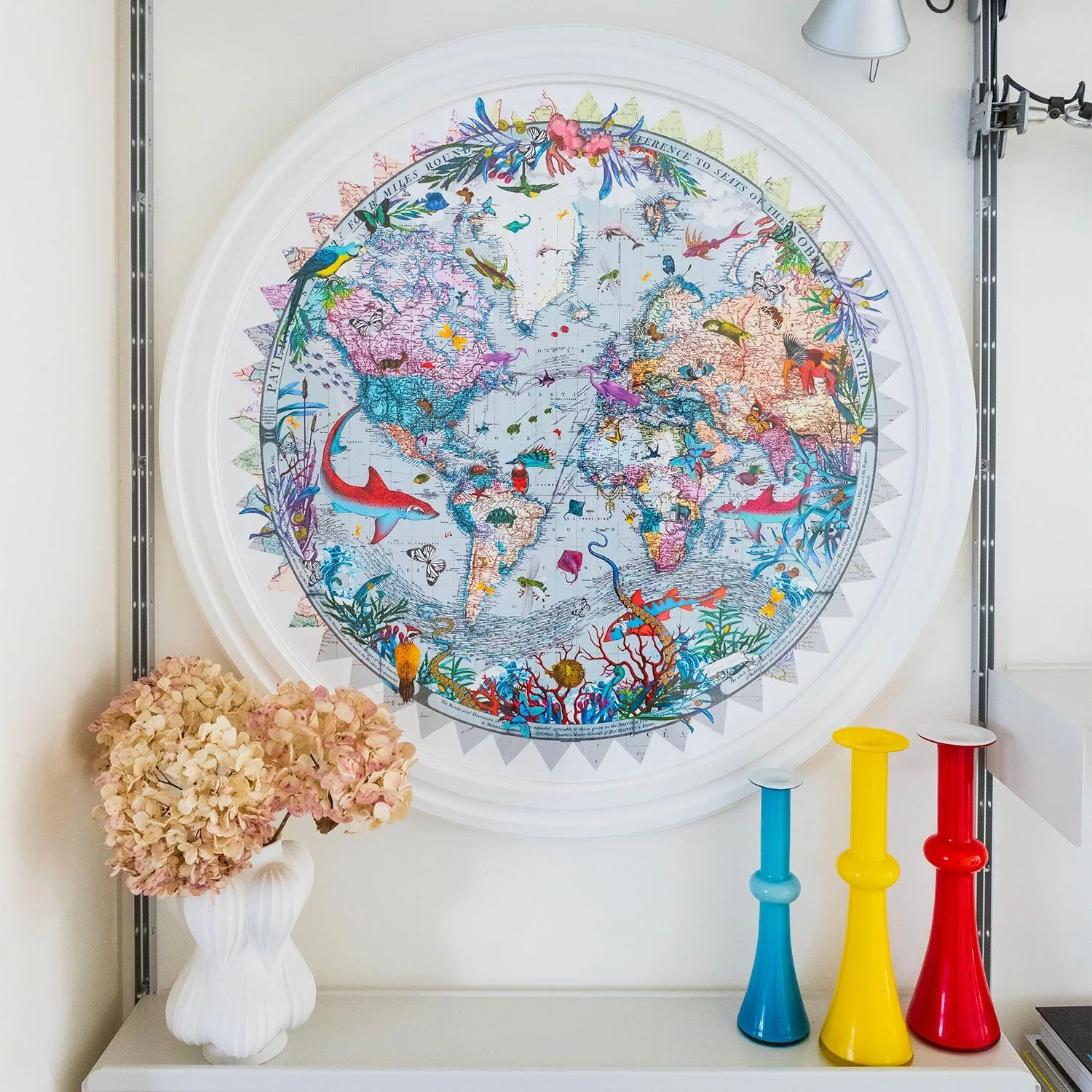 Circular Silfur Sea - Art Print
