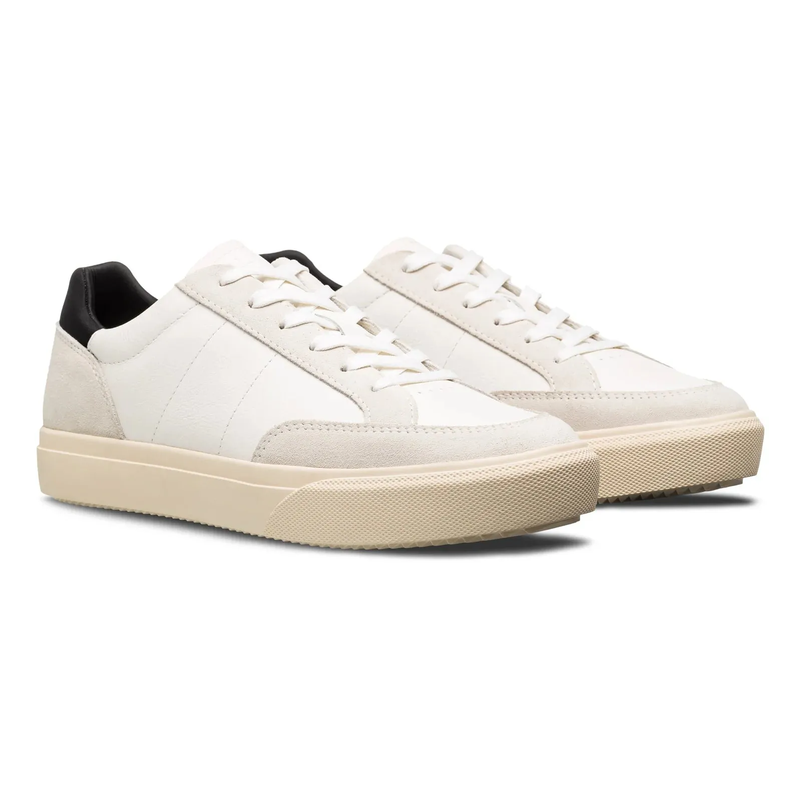 Clae Monroe Sneaker - VP White Leather / Black