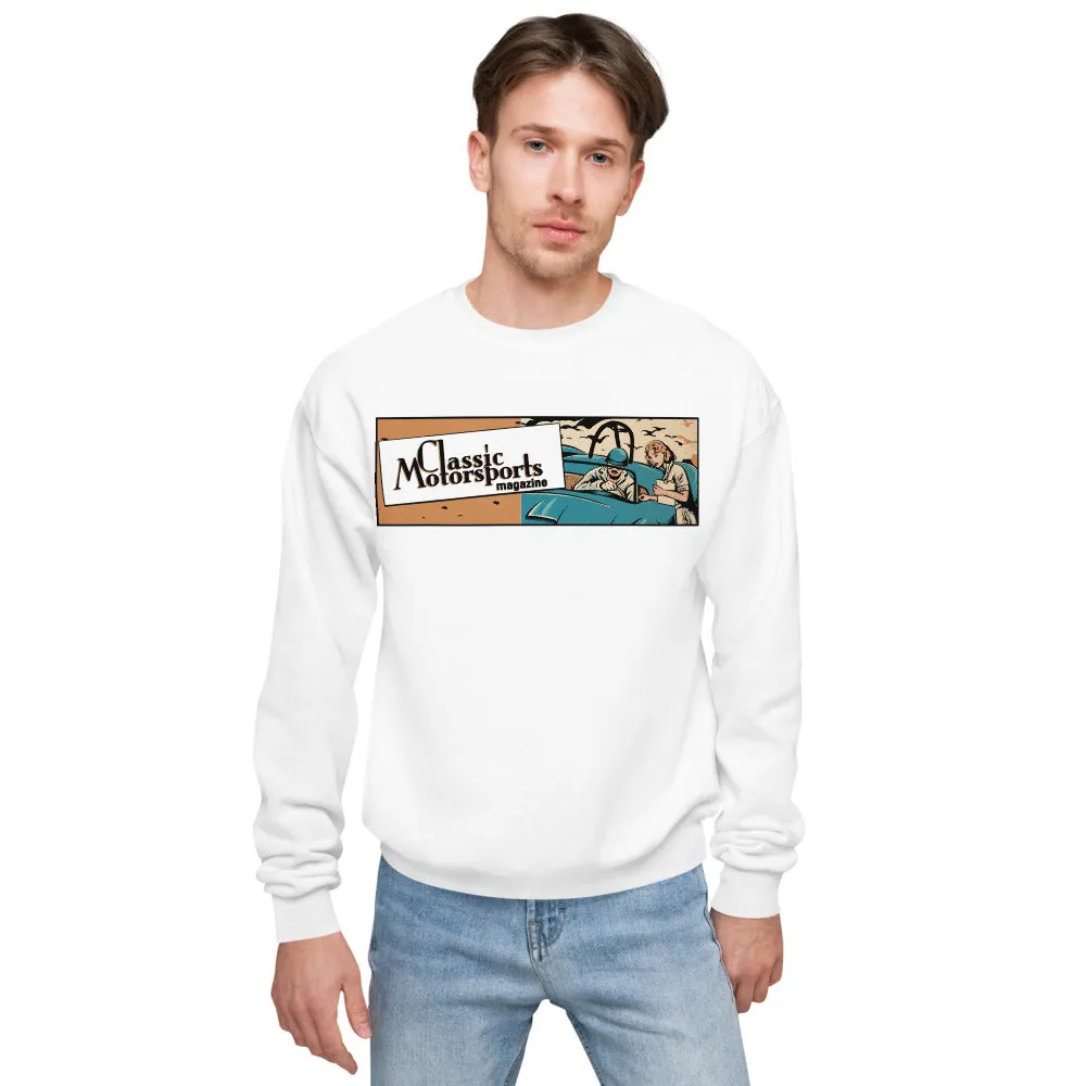 Classic Motorsports Vintage Racing Printed Unisex Pullover Sweatshirt