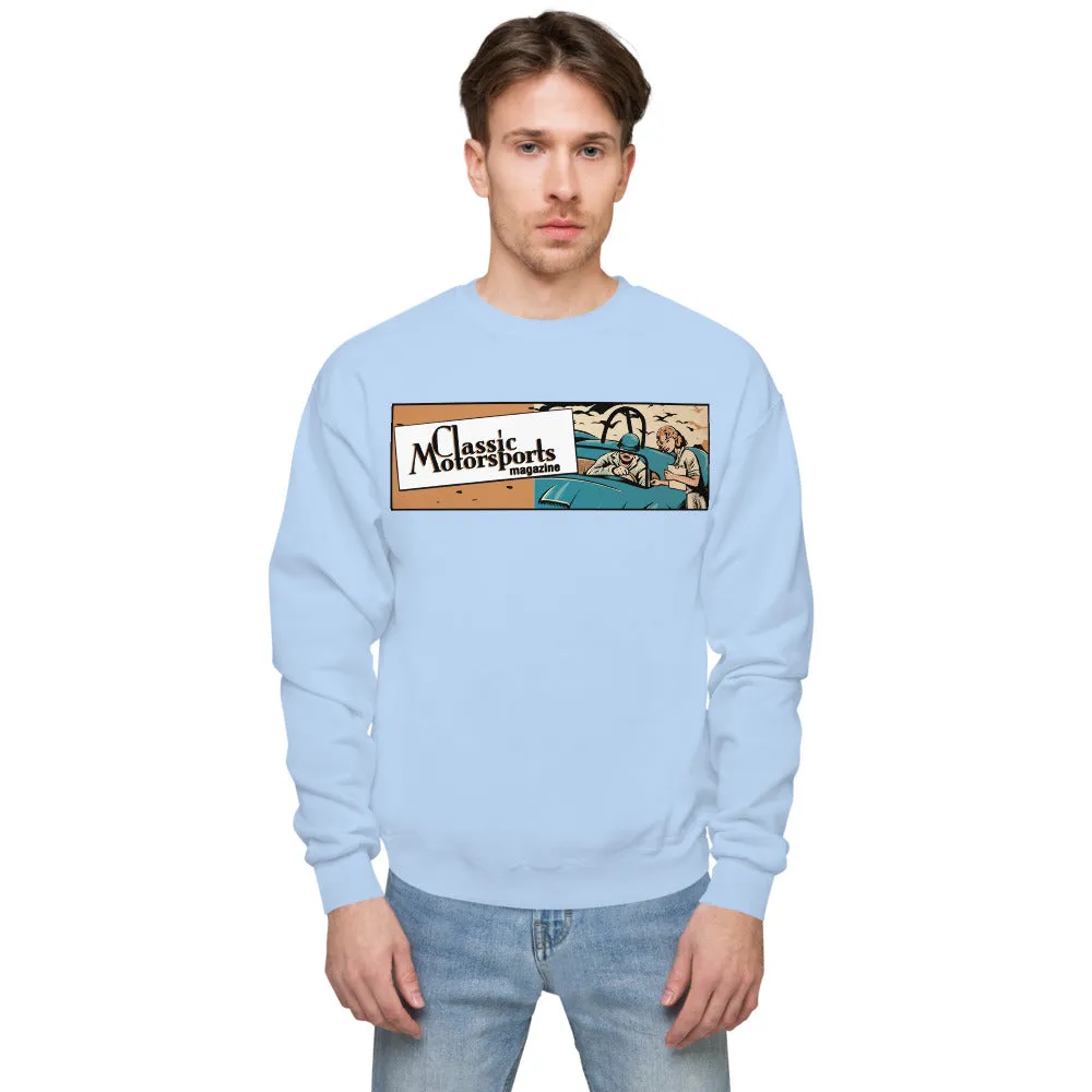 Classic Motorsports Vintage Racing Printed Unisex Pullover Sweatshirt
