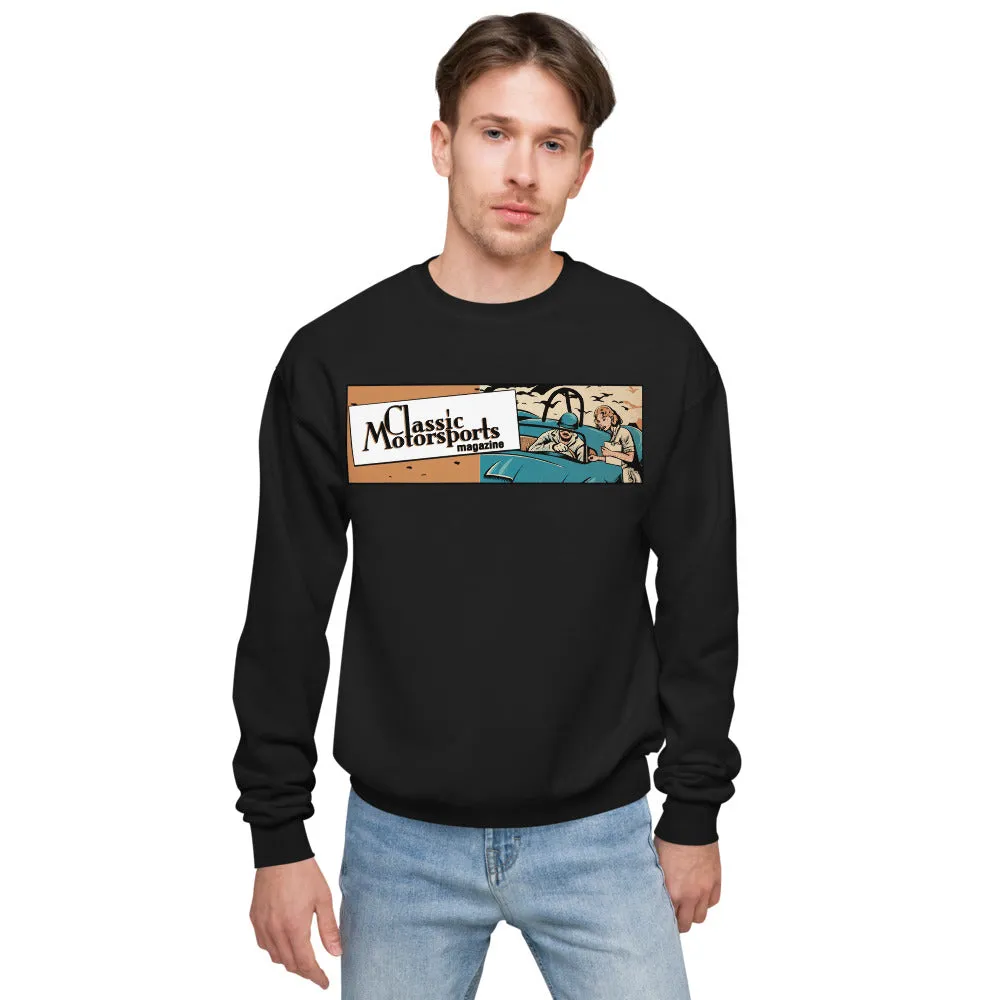 Classic Motorsports Vintage Racing Printed Unisex Pullover Sweatshirt