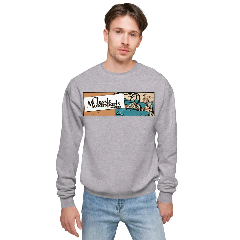 Classic Motorsports Vintage Racing Printed Unisex Pullover Sweatshirt