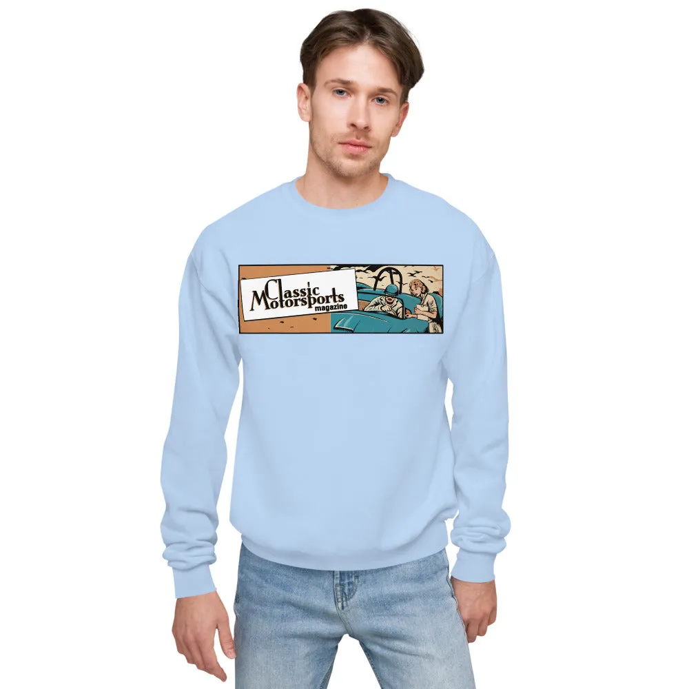Classic Motorsports Vintage Racing Printed Unisex Pullover Sweatshirt