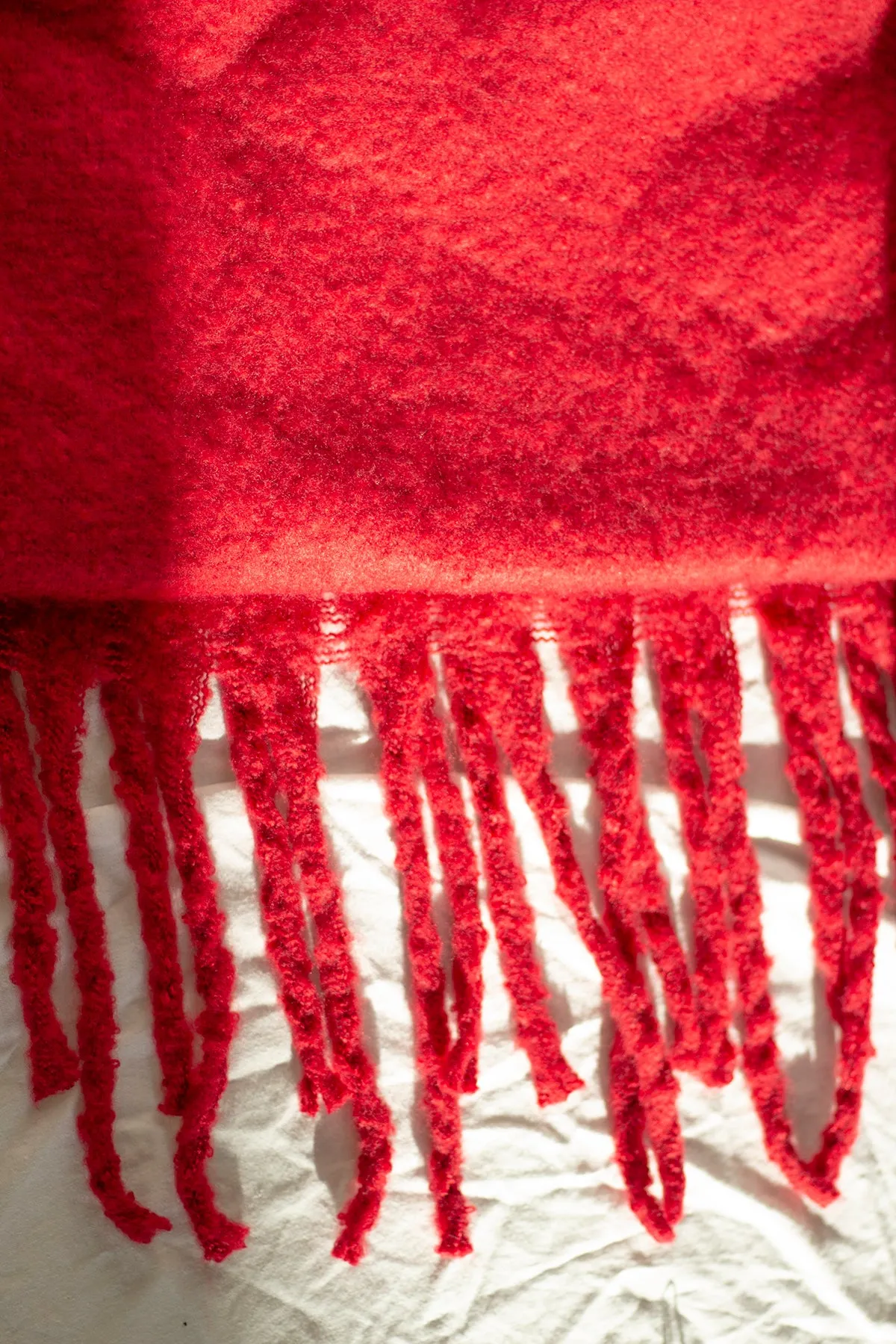 Colour Block Warm Wrap Scarf