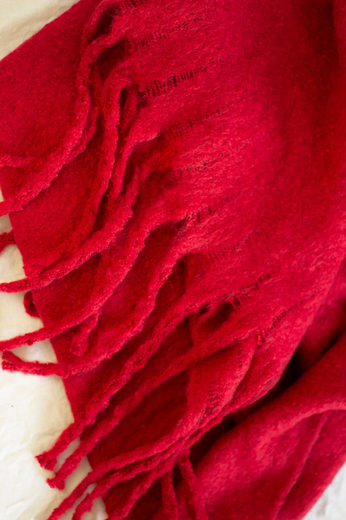 Colour Block Warm Wrap Scarf