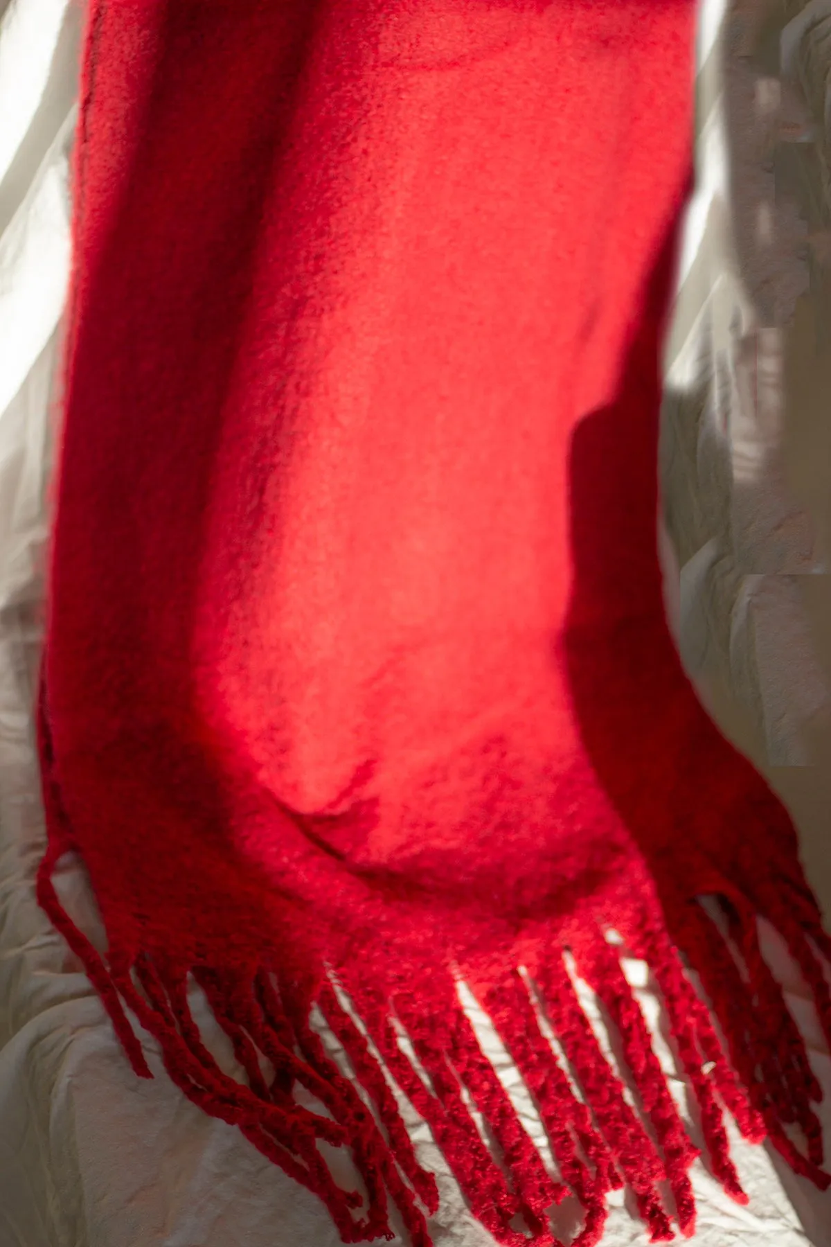 Colour Block Warm Wrap Scarf