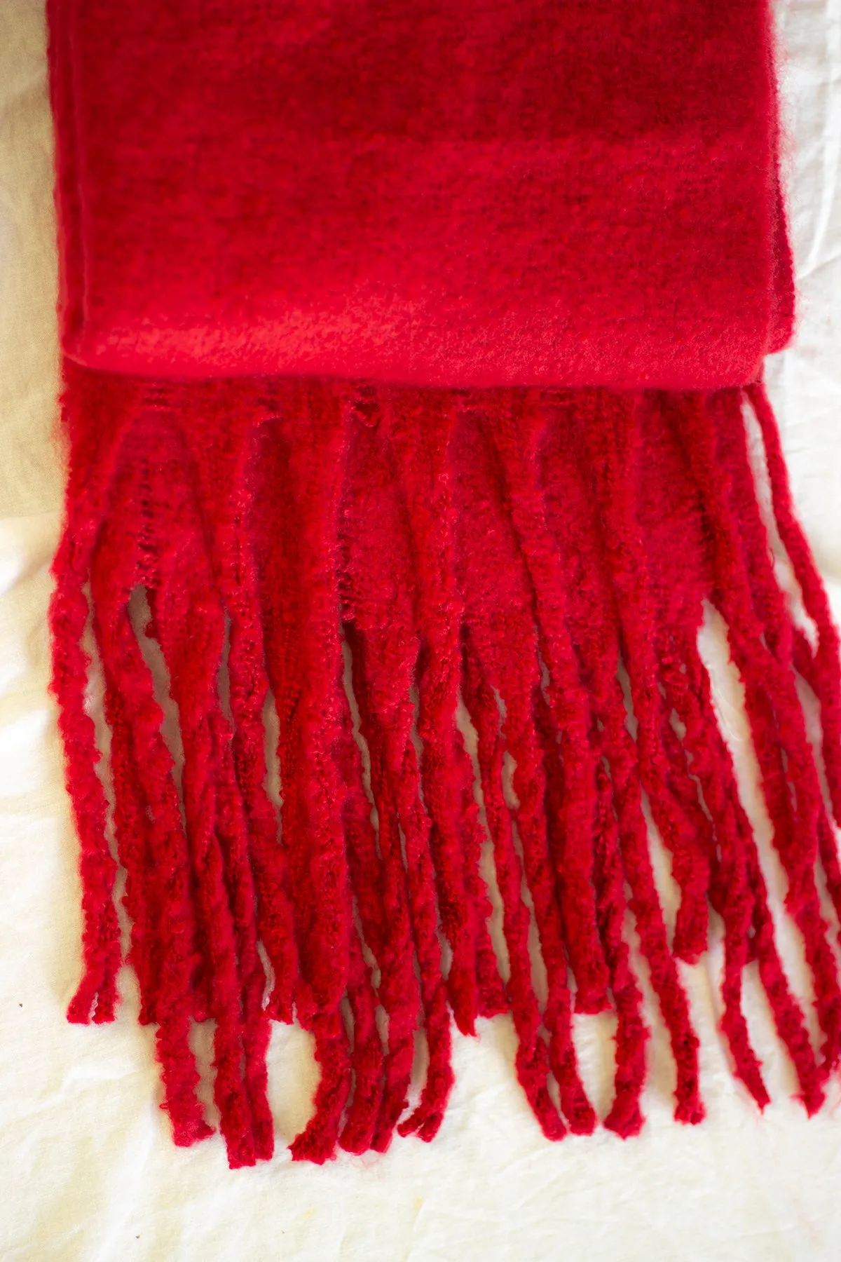 Colour Block Warm Wrap Scarf