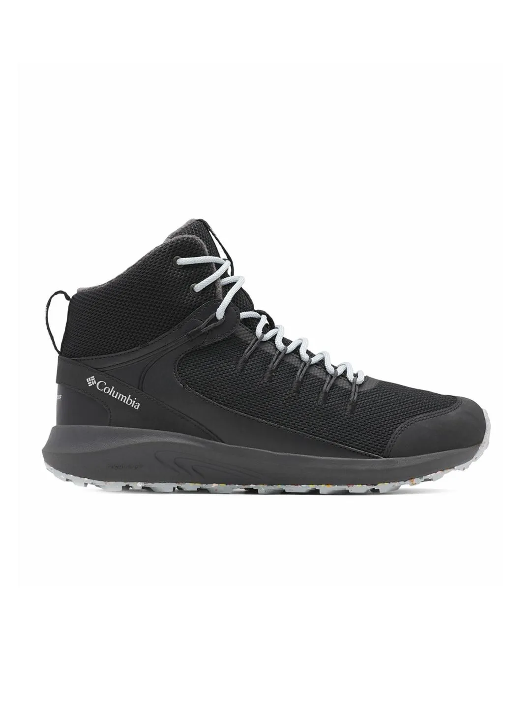 Columbia Men Black TRAILSTORM MID OMNI HEAT Water Resistant Shoes