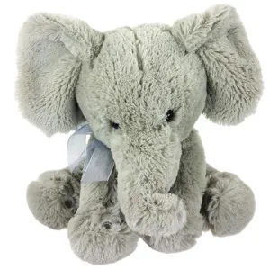 Cuddles Time Grey Elephant Plush Soft Toy - 25cm