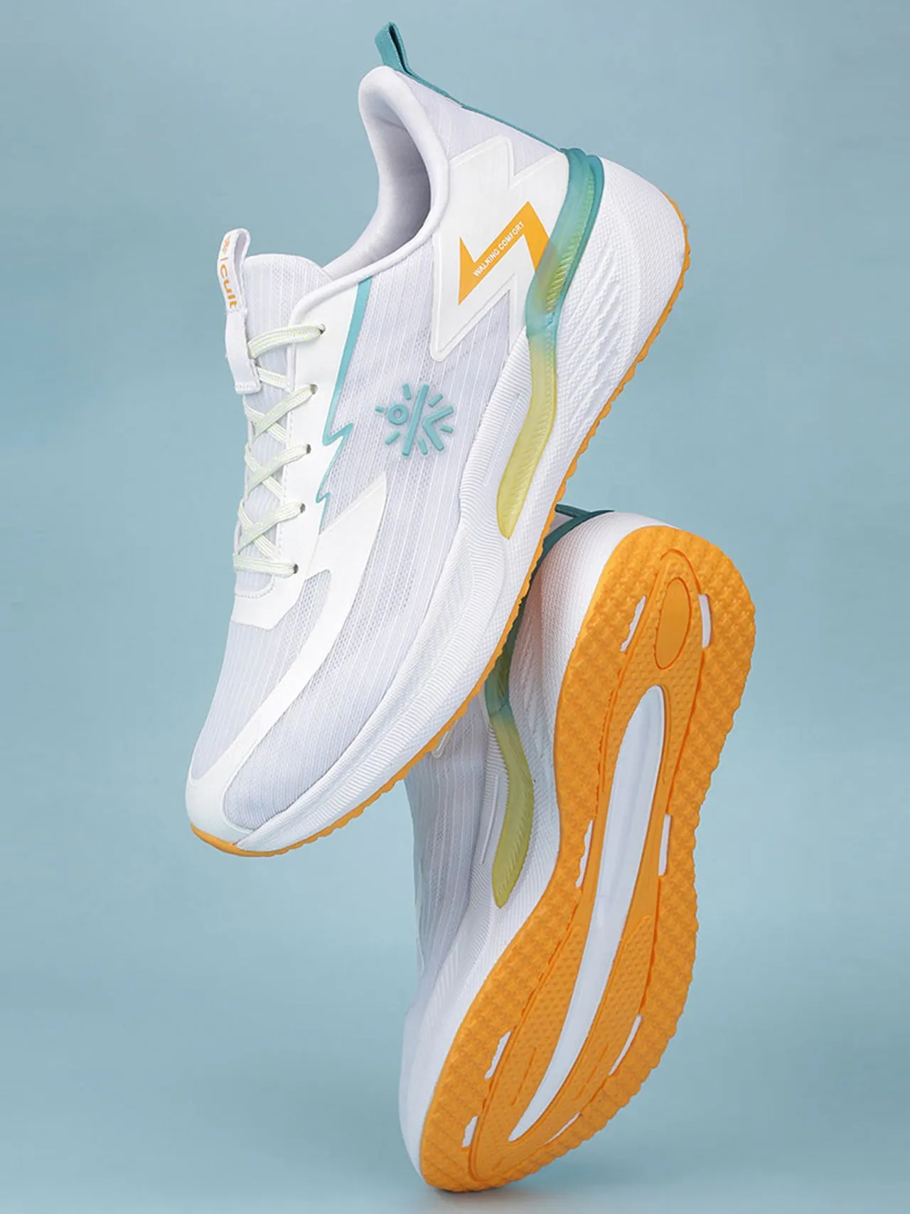 cult Men's StepSync Walking Shoes - White