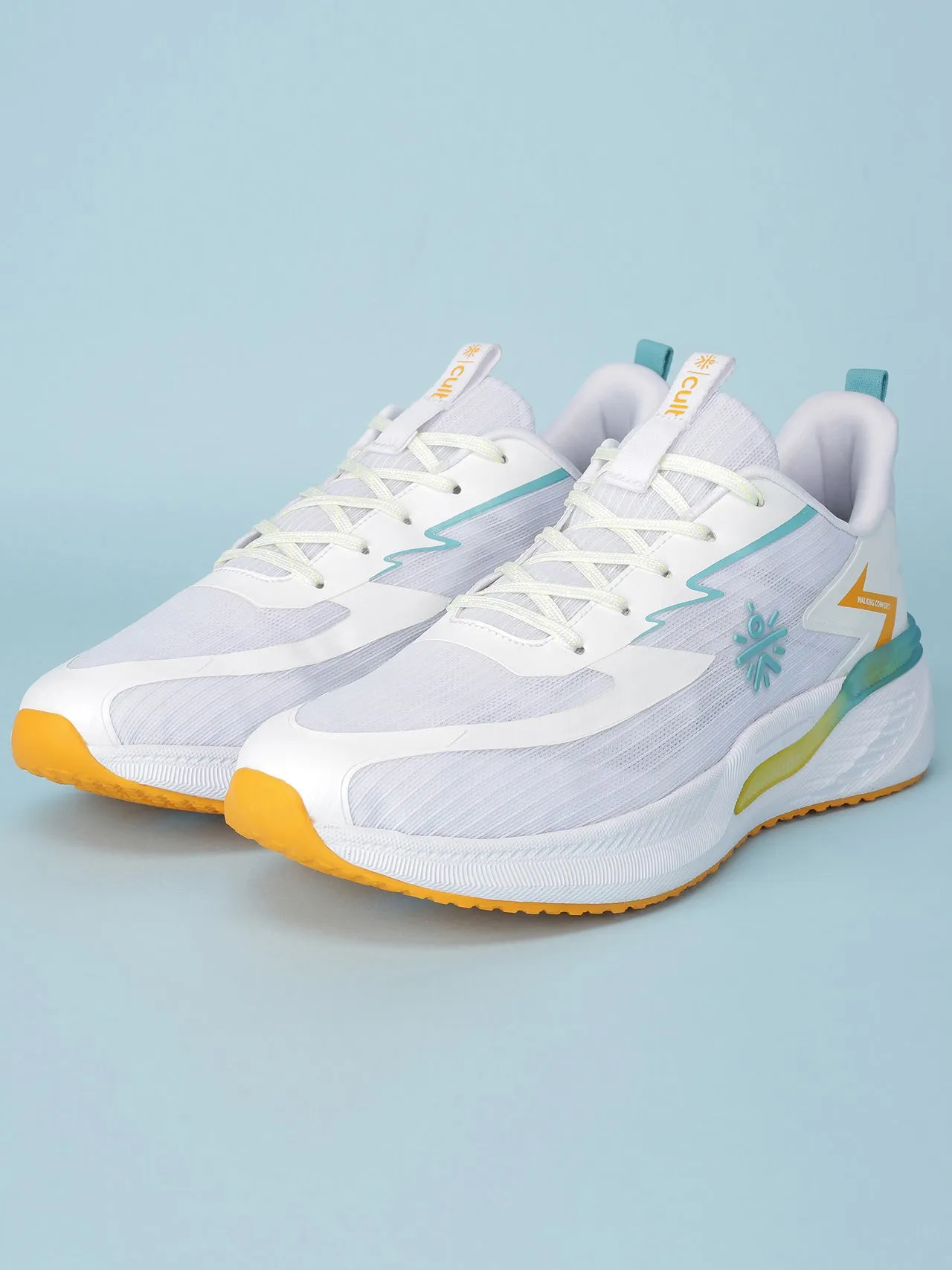cult Men's StepSync Walking Shoes - White