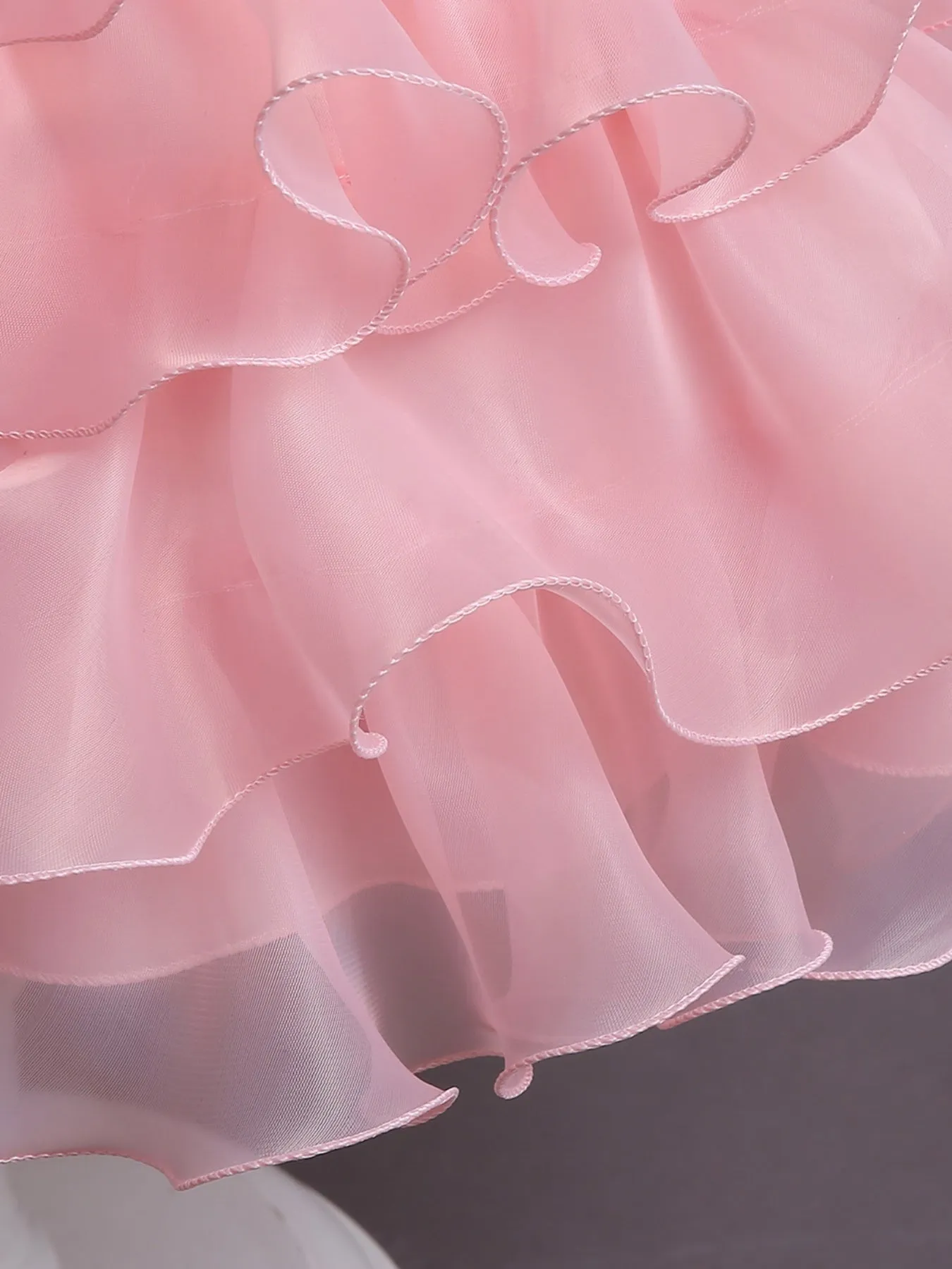 Cute Elegant Puff Sleeve Mesh Princess Dress