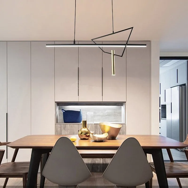 Cylinder Dropdown LED Linear Pendant