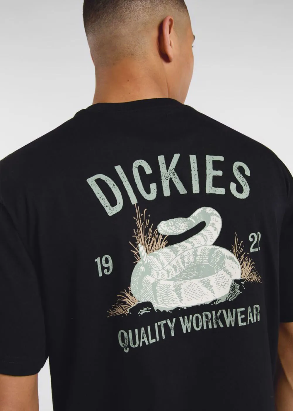 Dickies Snake T-Shirt Black