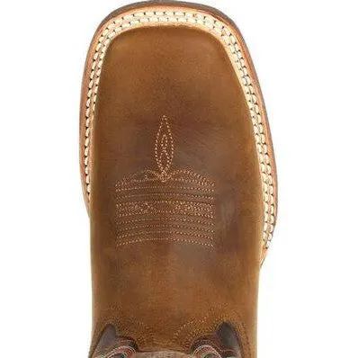 Durango Women's Lady Rebel Pro 12" Soft Toe Western Classic Boot- Cognac- DRD0376
