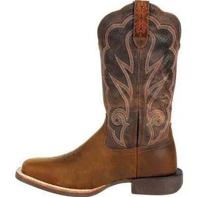 Durango Women's Lady Rebel Pro 12" Soft Toe Western Classic Boot- Cognac- DRD0376