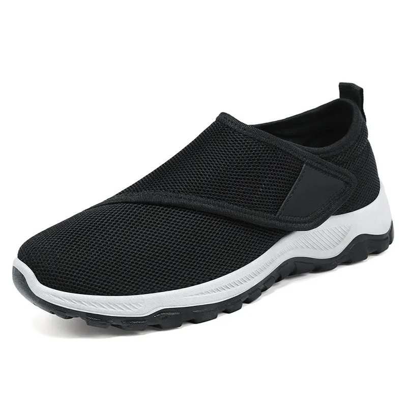 Elegant Lightweight Knitted Casual Sneakers for Women with Adjustable Fit