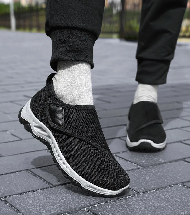 Elegant Lightweight Knitted Casual Sneakers for Women with Adjustable Fit