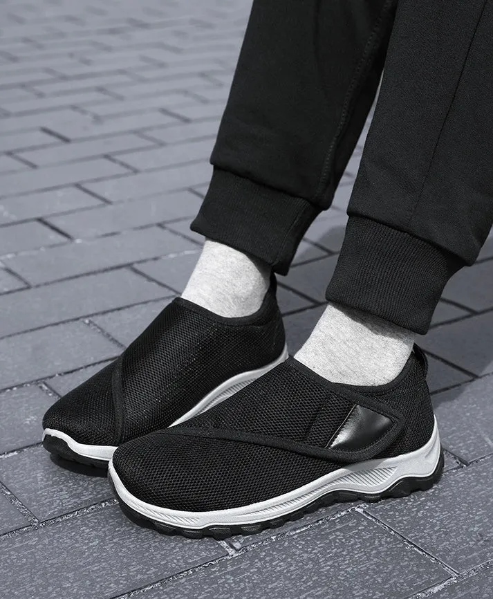 Elegant Lightweight Knitted Casual Sneakers for Women with Adjustable Fit