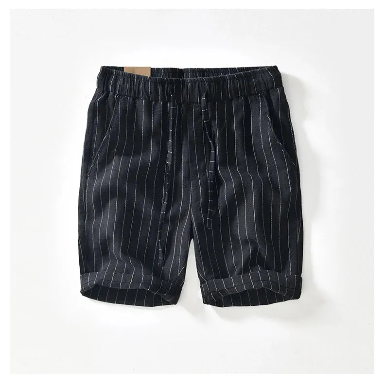 Elward Style™ Cotton and Linen Shorts