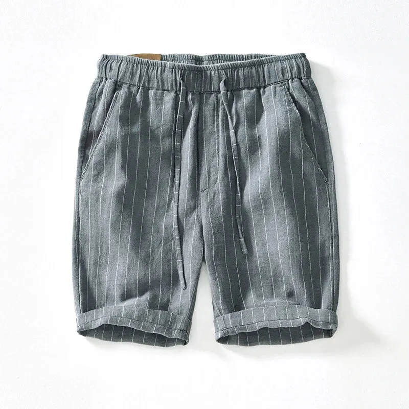 Elward Style™ Cotton and Linen Shorts