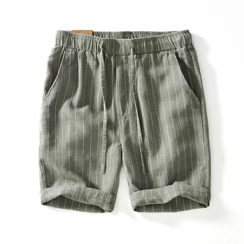 Elward Style™ Cotton and Linen Shorts