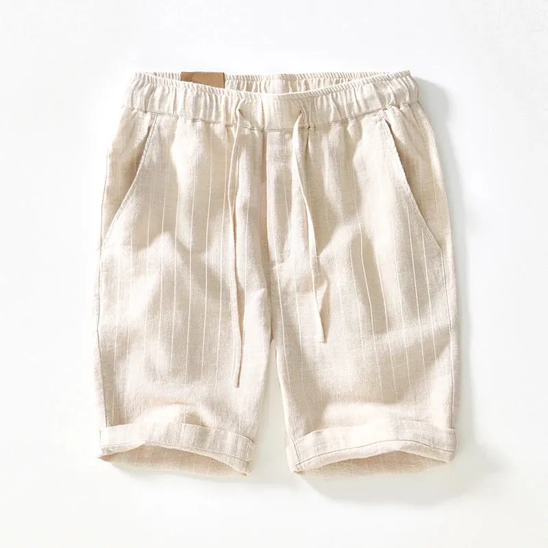 Elward Style™ Cotton and Linen Shorts