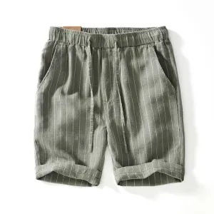 Elward Style™ Cotton and Linen Shorts