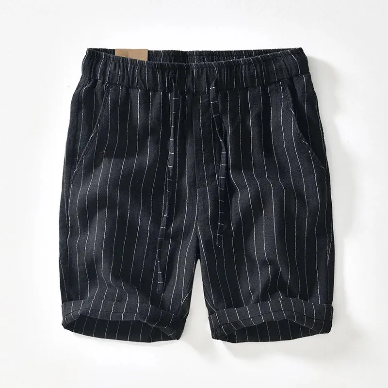 Elward Style™ Cotton and Linen Shorts