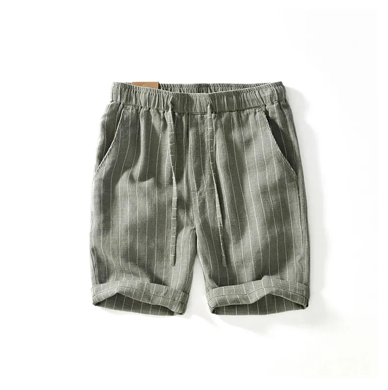 Elward Style™ Cotton and Linen Shorts