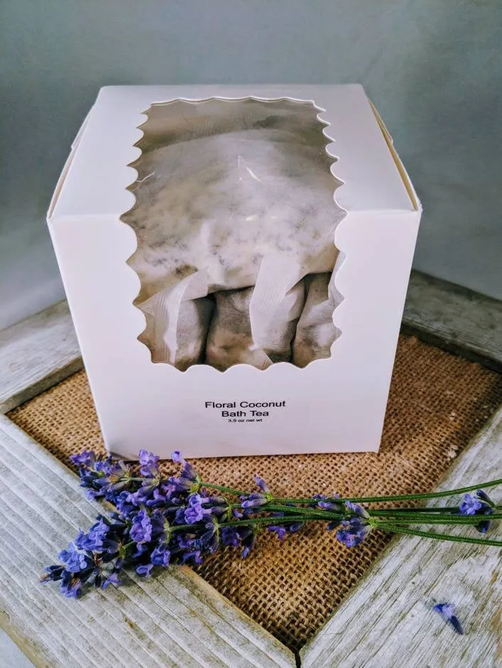 Floral Coconut Milk Bath